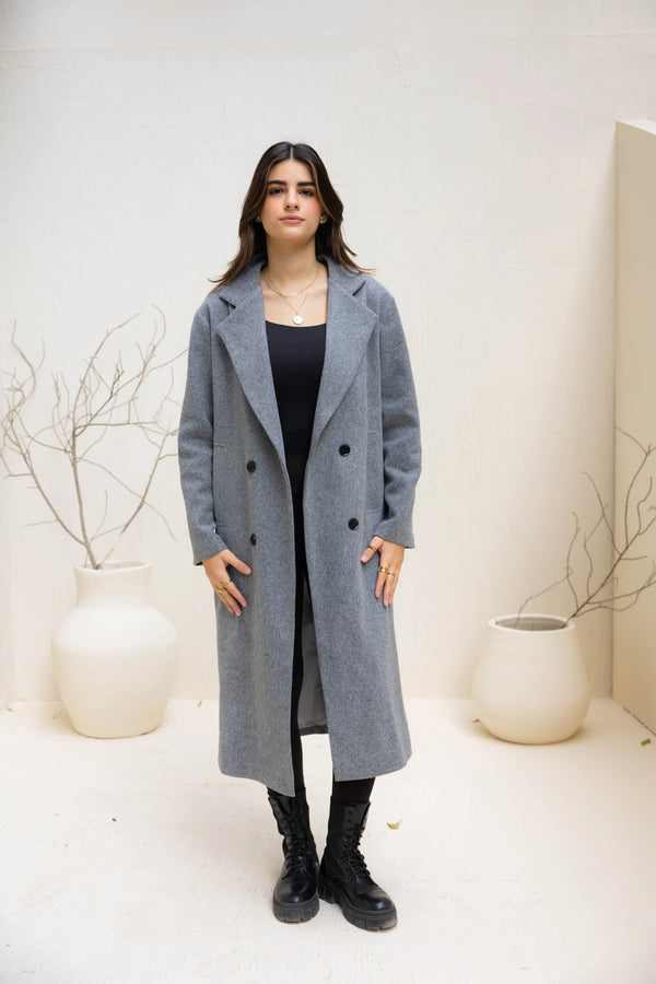 The Oslo Coat Grey