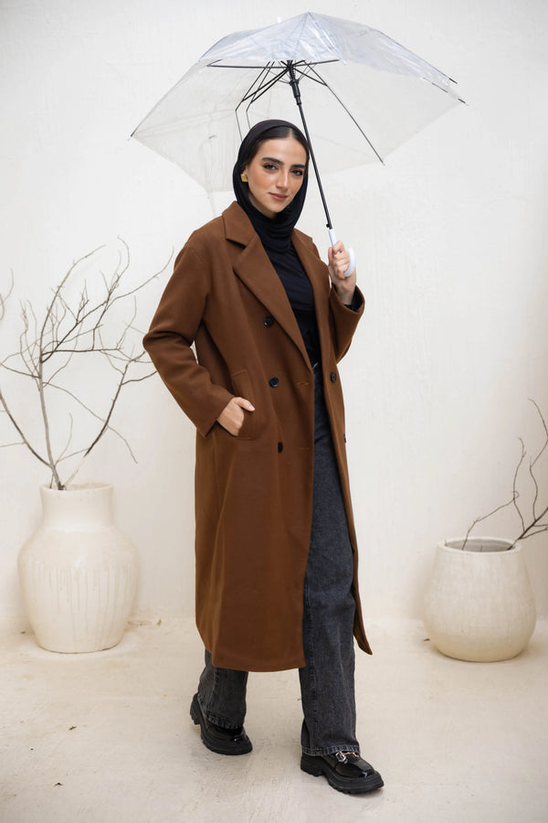 The Oslo Coat Brown
