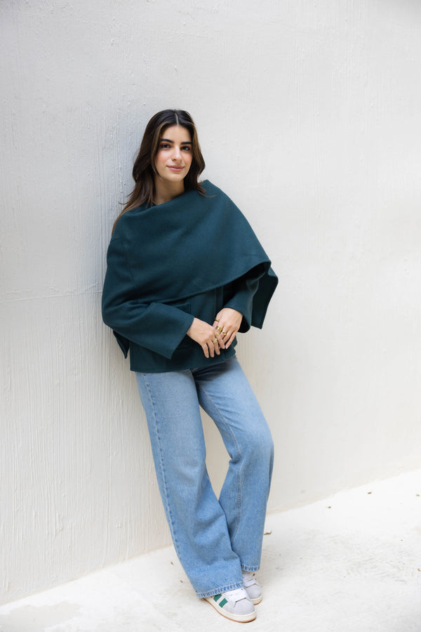 Cross-Over Winter Top Petroleum